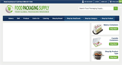Desktop Screenshot of foodpackagingsupply.com